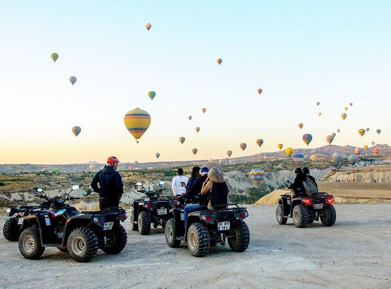 Tour al tramonto in ATV in Cappadocia